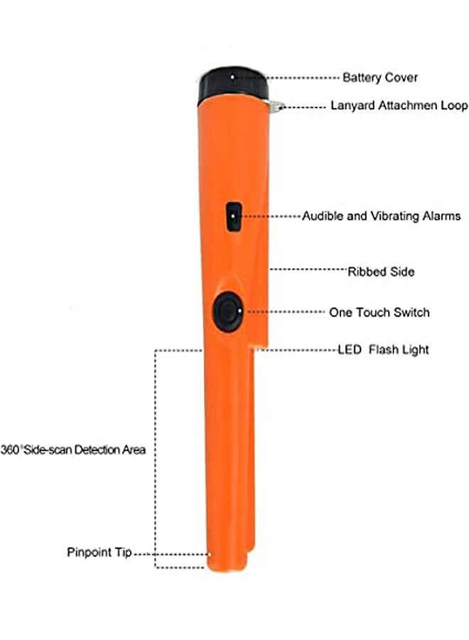 Generic LED Display Fully Waterproof Metal Detector Treasure Hunting Tool Accessories for Adults and Kids  - Image 3