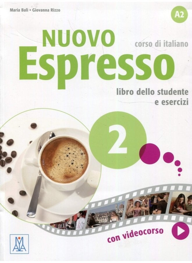 Nuovo Espresso 2 Libro studente audio e video online 2 - Paperback