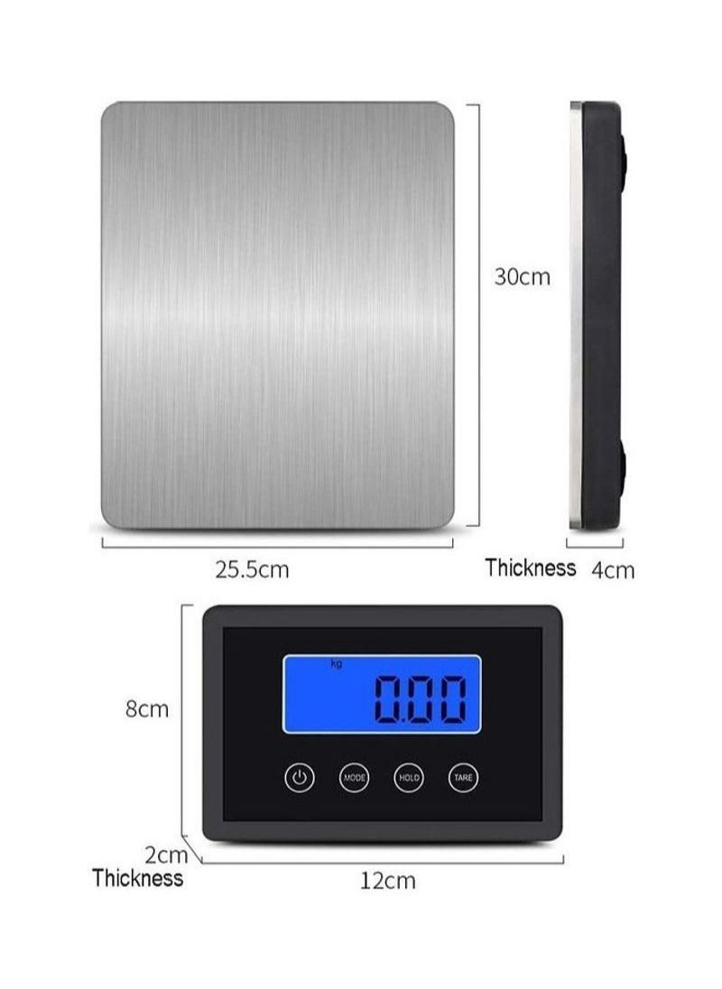S-Color - Digital Heavy Duty Shipping and Postal Scale with Separate LCD Display - Image 1