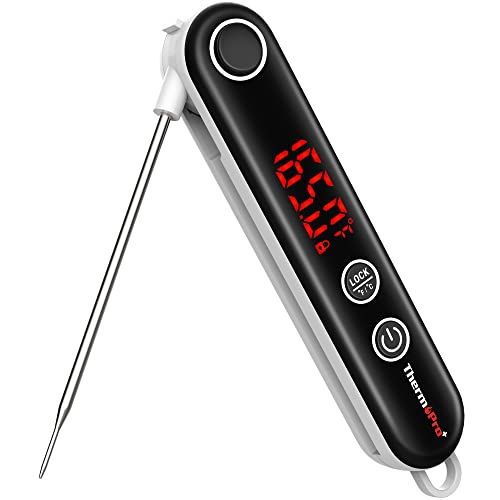 ThermoPro TP18 Instant Read Meat Thermometer Digital with Thermocouple Sensor, Cooking Food Thermometer for Grill, Smoker, BBQ, Oil Deep Frying, Candy, Kitchen Thermometer - Image 1