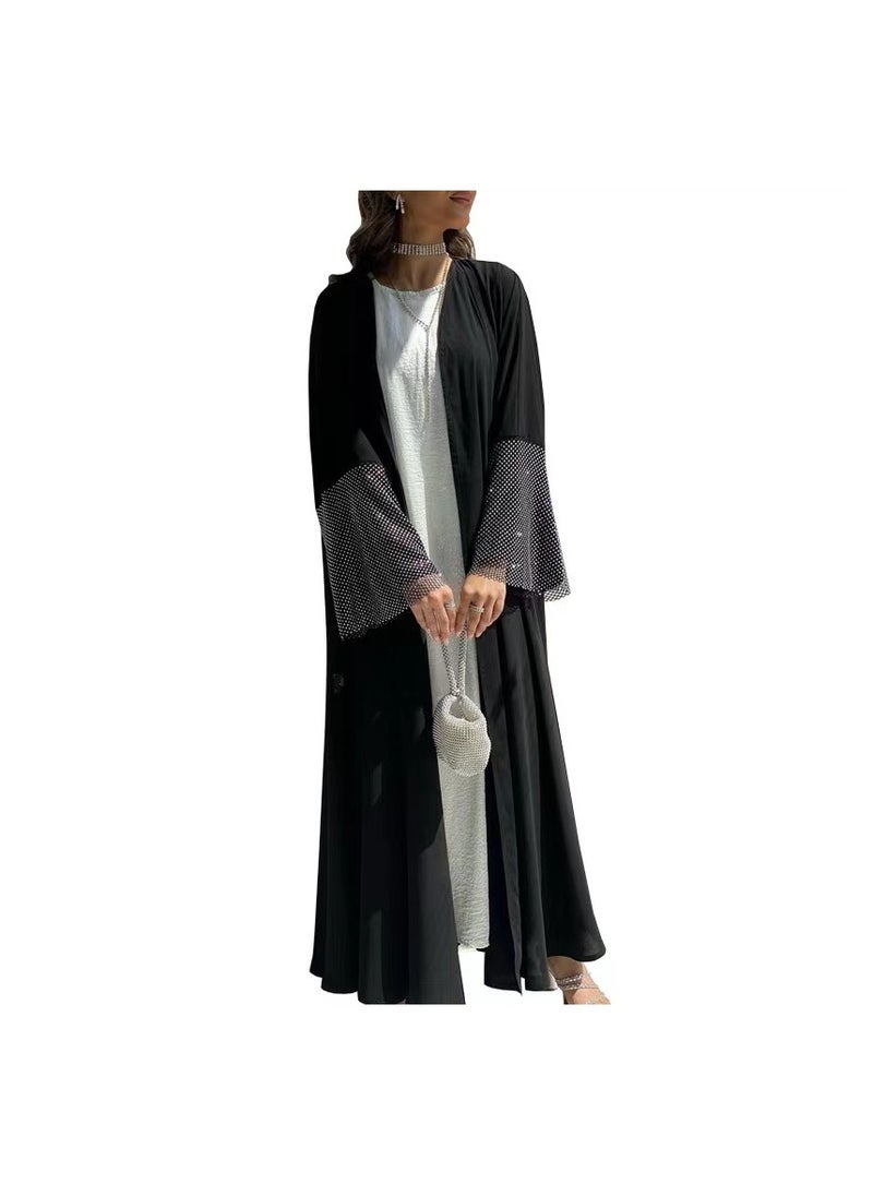 MQIAOHAM - MQIAOHAM Women's Muslim Dress dignified long robe Eid al Fitr clothing Arab Islamic Dubai clothing - Image 1