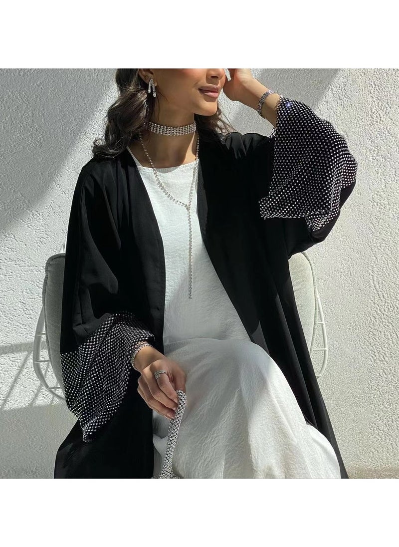 MQIAOHAM - MQIAOHAM Women's Muslim Dress dignified long robe Eid al Fitr clothing Arab Islamic Dubai clothing - Image 1