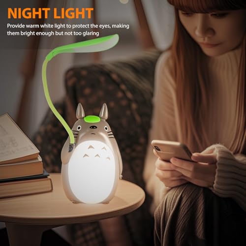 TEITEAI Totoro Lamp, Totoro Merchandise, My Neighbor Totoro Merchandise, Studio Ghibli Decor, Studio Ghibli Gifts - Image 4