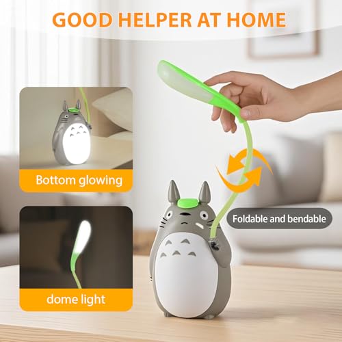 TEITEAI Totoro Lamp, Totoro Merchandise, My Neighbor Totoro Merchandise, Studio Ghibli Decor, Studio Ghibli Gifts - Image 2