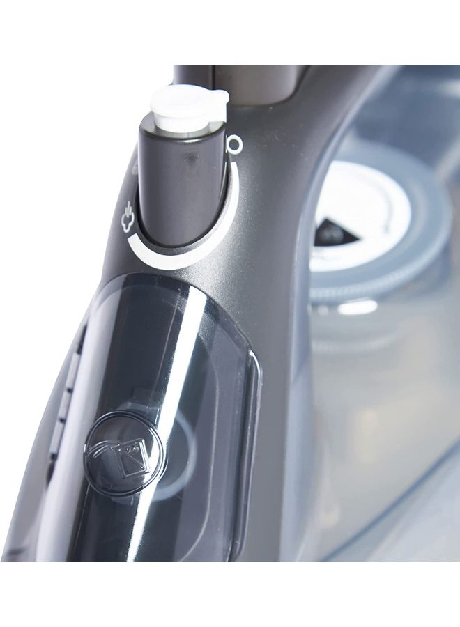 Admiral 2800W Steam Iron with 40g/min Steam Rate, Adjustable Mechanical Temperature Control, 350ml Water Tank, 220-240V – Model ADSI2800R (Black & White) 350 ml 2800 W ADSI2800R Black & White - Image 3