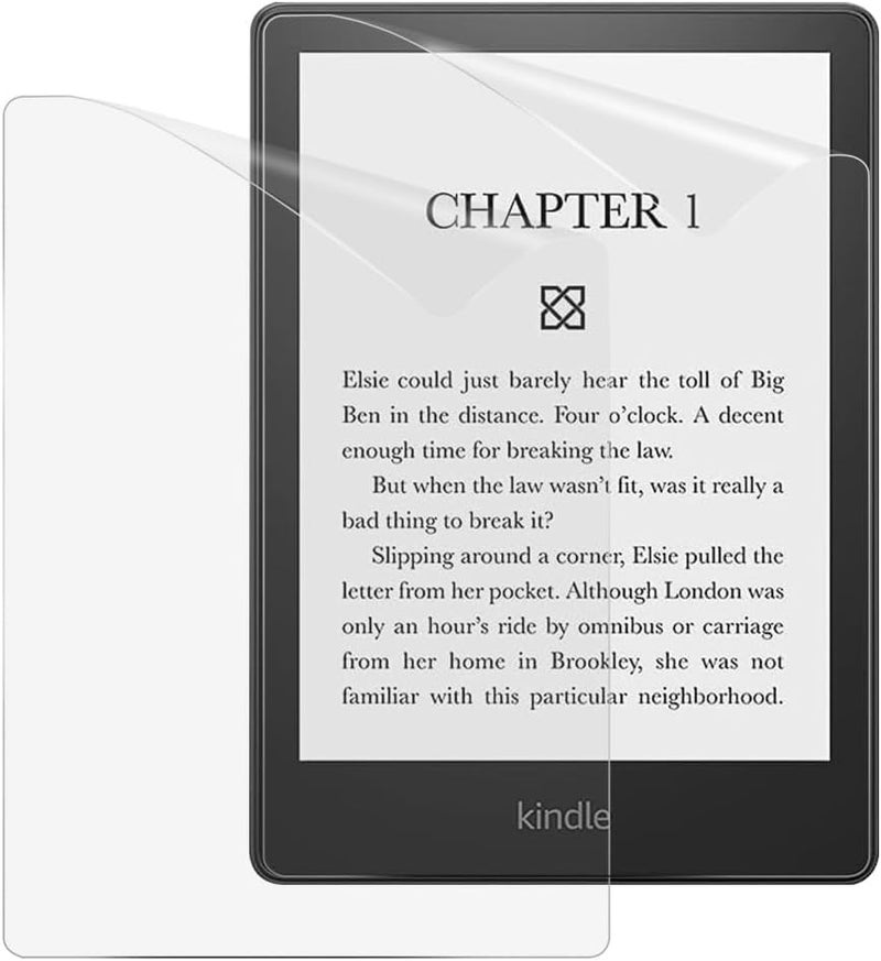 CASOSHIELD Anti-Glare Screen Protector for 7" Kindle Paperwhite 12th Gen 2024 release, Full Coverage Premium PET Protective Film Eye-Caring Matte Screen Protector (Matte) - Image 5