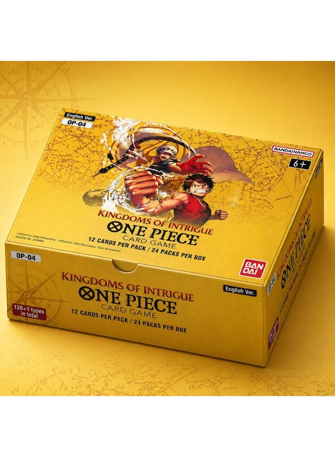 وان بيس One Piece Kingdoms of Intrigue OP-04 Booster Box English Version - Image 1