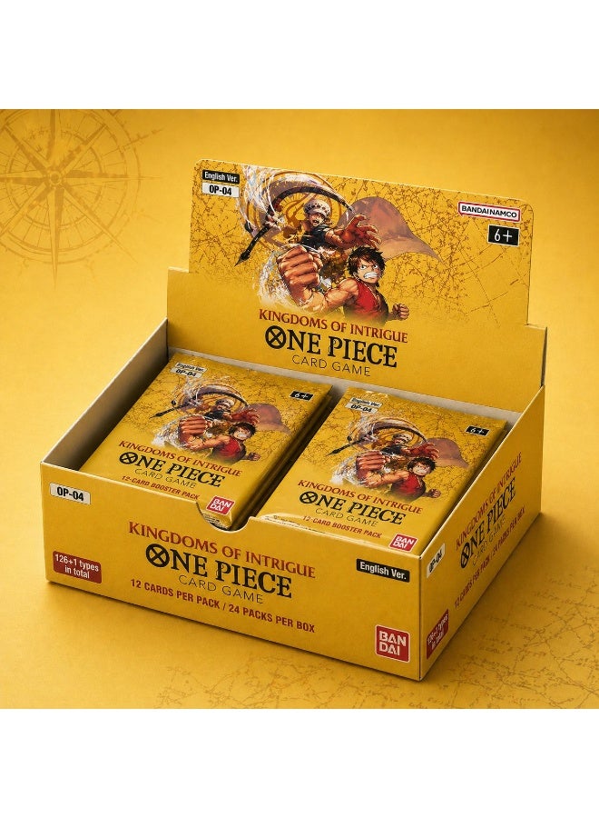 وان بيس One Piece Kingdoms of Intrigue OP-04 Booster Box English Version - Image 2
