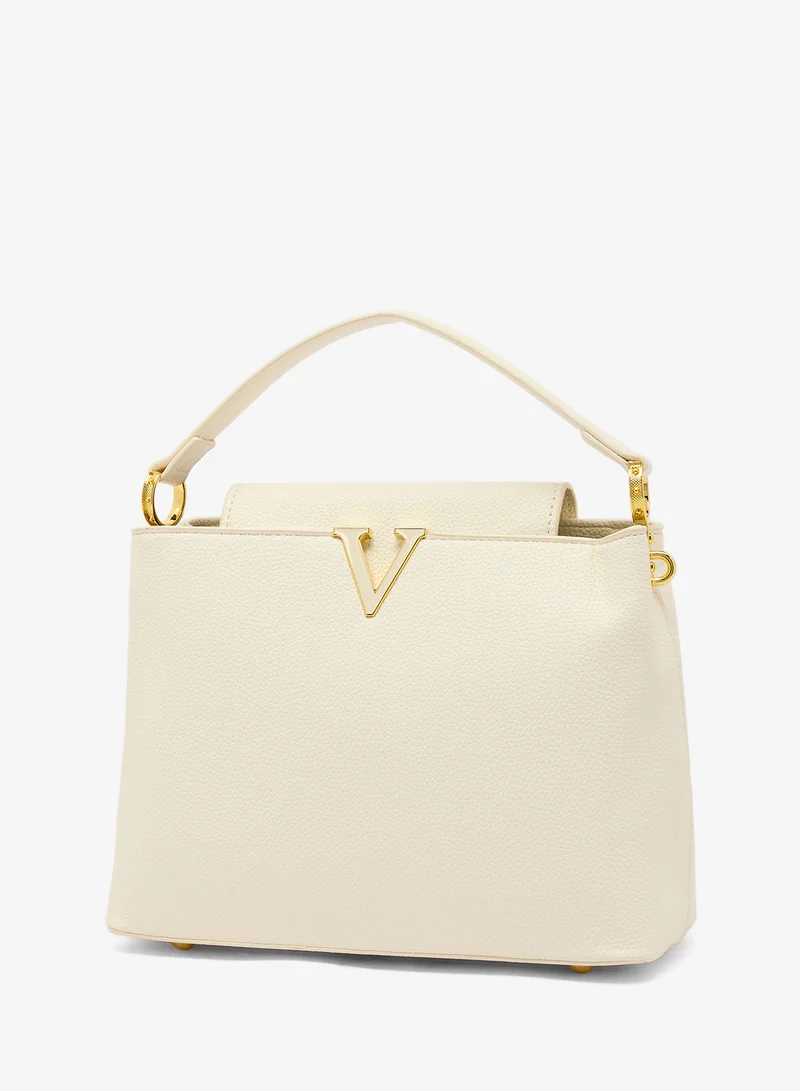 Khizana  Classic Structured Top Handle Satchel for Women | Best Price UAE