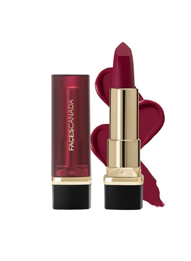 فاسيسكانادا أحمر شفاه كريمي غير لامع من FACES CANADA - Told You So، 4.2 جرام | يدوم طويلاً | لمسة نهائية غير لامعة كريمية | لون مكثف | مرطب ومغذي للغاية | تطبيق سلس بضربة واحدة - Image 1