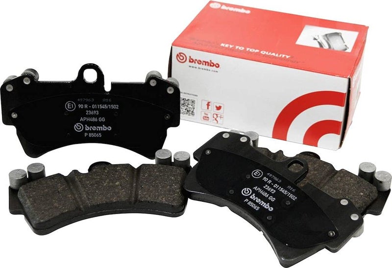 مجموعة وسادات الفرامل الخلفية السيراميكية الممتازة Brembo P24205N لسيارات FORD OE FR3Z2200A
