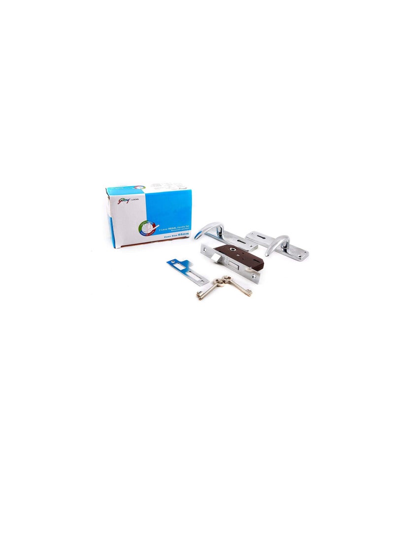جودريج مجموعة مقبض ملكي من Godrej 2 Lever Chrome Finish  - Image 1