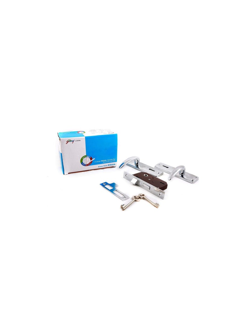 جودريج مجموعة مقبض ملكي من Godrej 2 Lever Chrome Finish  - Image 2