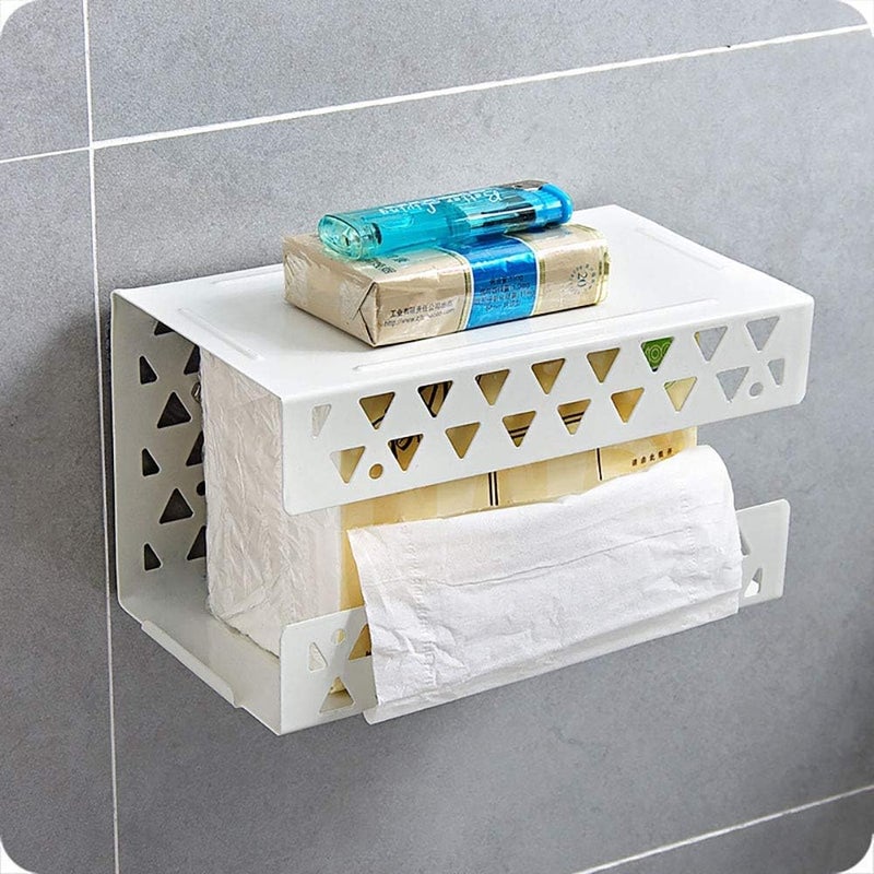 Tissue boxtissue Box coverstissue Box Holder Elegant Tissue Box Paper Holder Holder Toilet Paper Dispenser Case Storage Organizer for Home Office Tissue Boxes - Image 4
