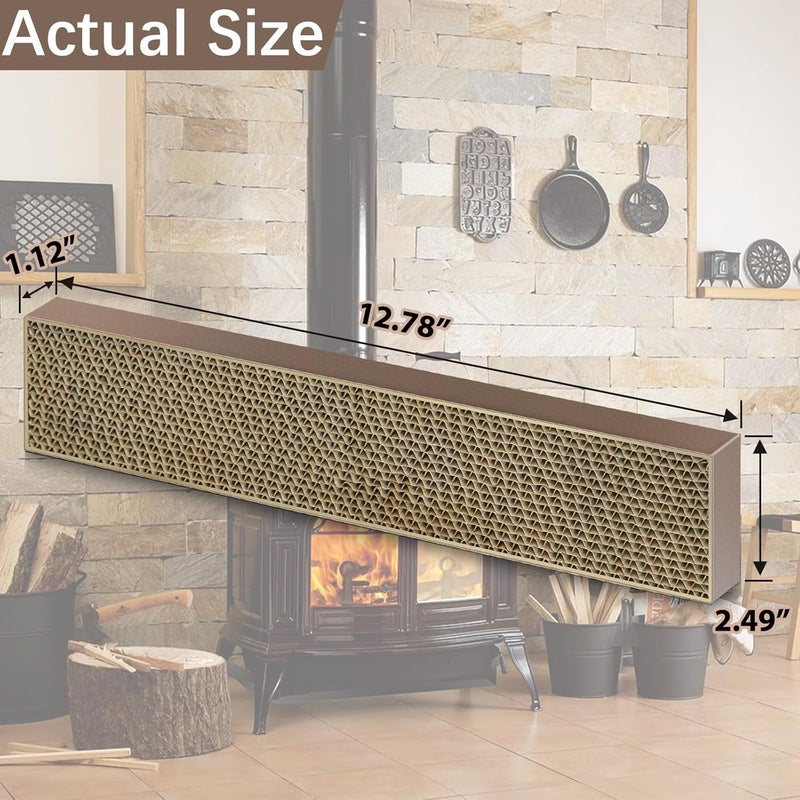 CLLOMAGY Hearth Wood Stove Catalytic Combustor Replacement for Vermont Castings Defiant&Encore Flexburn Stove,2.5"x12.75"x1"Metal Catalyst Combustor for Longer Burn Time Save 1/3 Firewood Activate Higher Temp - Image 5