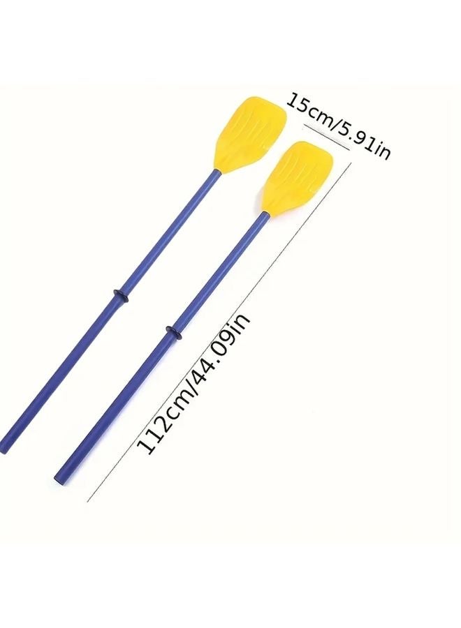 قطعتان من مجاديف الكاياك القابلة للفصل لمعدات القوارب والطوافات وصيد الأسماك والإكسسوارات البحرية - Image 4