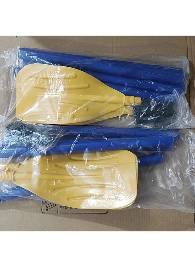 قطعتان من مجاديف الكاياك القابلة للفصل لمعدات القوارب والطوافات وصيد الأسماك والإكسسوارات البحرية - Image 1