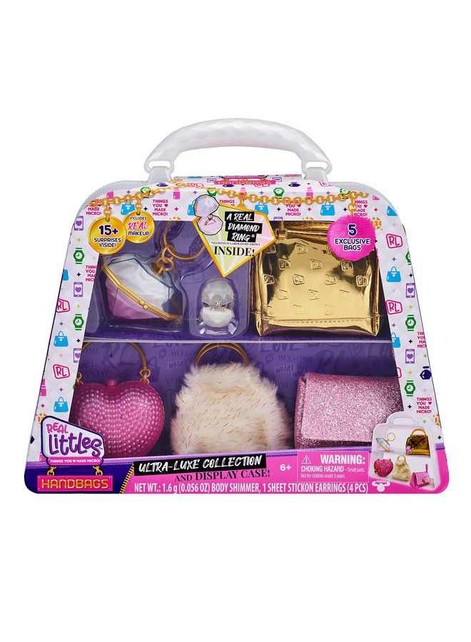 REAL Littles Collectible Micro Handbag Collection ; 5 Exclusive Bags ; Plus 17 Beauty Surprises Inside! Multicolor (25266)  - Image 1