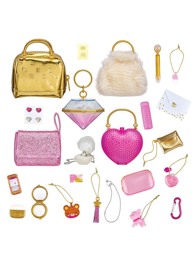 REAL Littles Collectible Micro Handbag Collection ; 5 Exclusive Bags ; Plus 17 Beauty Surprises Inside! Multicolor (25266)  - Image 3