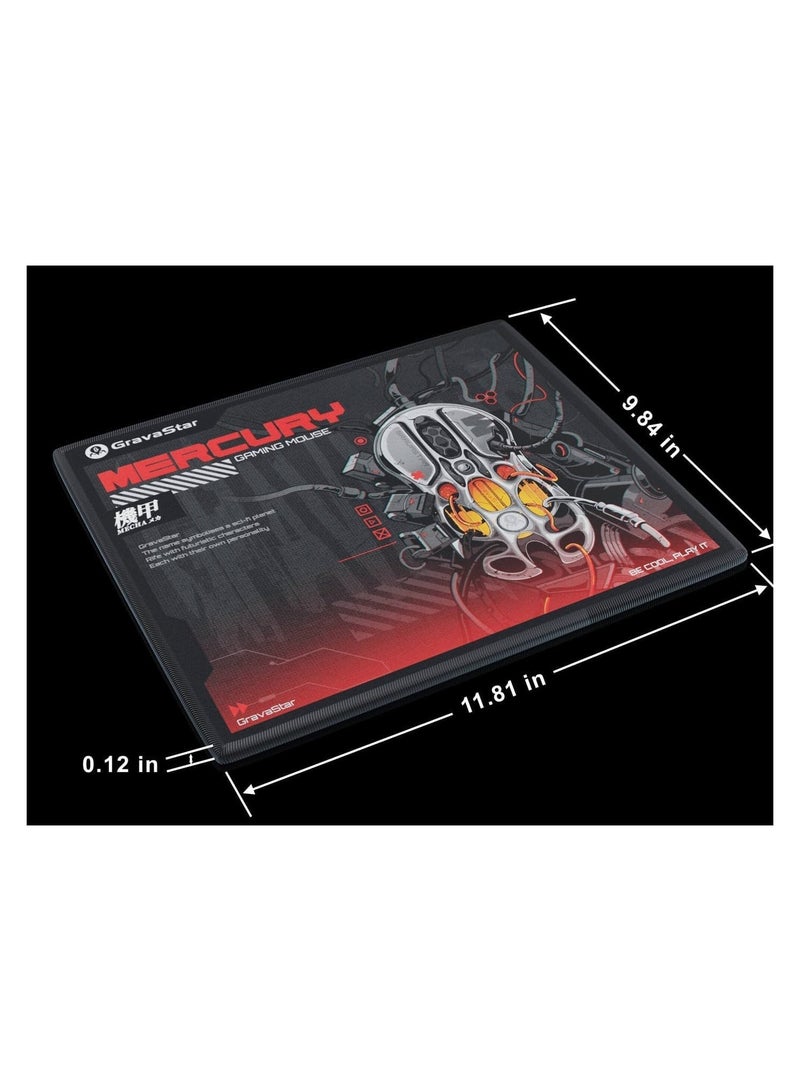 Gravastar Gravastar Mercury Gaming Mousepad – Precision Tracking, Durable Build, Non-Slip Base,Stylish Design  - Image 2