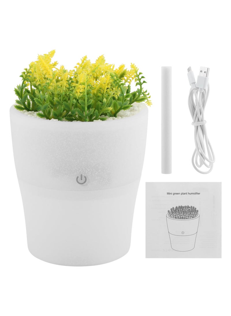 Portable Mini Humidifier, 150ml Small Cool Mist Humidifier with Colorful LED Night Light, with 7 Color Light, Auto Shut-Off Personal Desktop Humidifier for Bedroom Office Travel, USB Rechargeable - Image 2