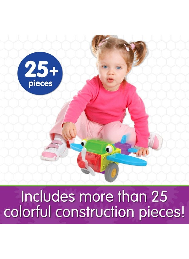 THE LEARNING JOURNEY : Techno Kids 4-In-1 On The Go - Stem Construction Set - Toy Interlocking Gear Sets For Children Ages 3 Years And Up - Award Winning Toys  - Image 3