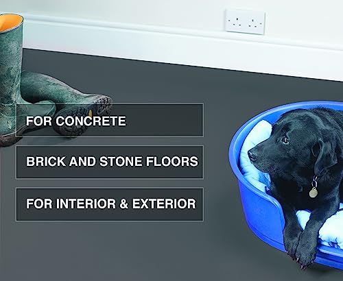 RUSTINS Quick Dry Floor Paint Grey 1 Litre - Image 4