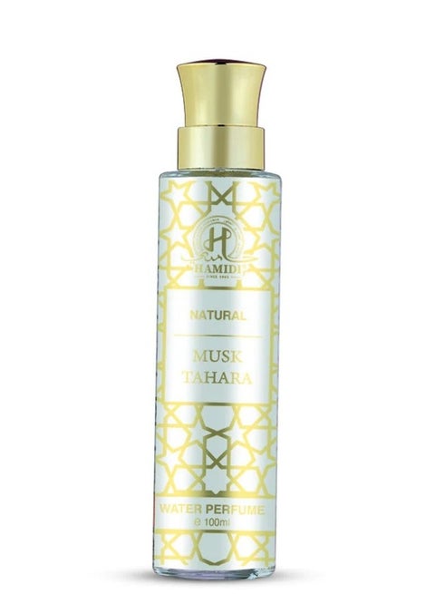 Hamidi Natural Musk Tahara 100ml, Alcohol Free, Water Perfume, Eau De Parfum, For Unisex