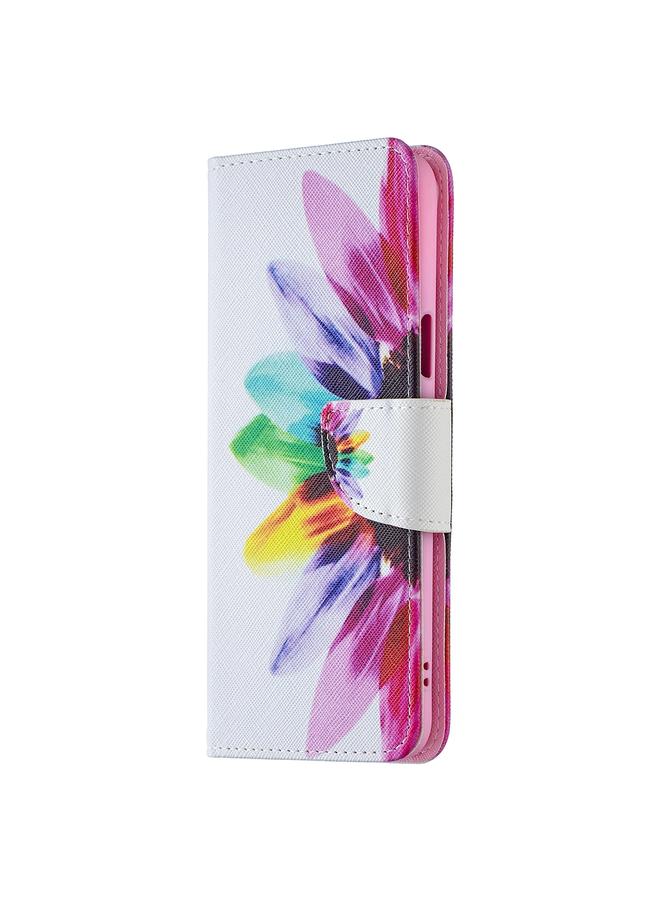 اس-توب جراب لهاتف LG K42 بنمط رسم ملون، جراب جلدي قابل للطي أفقيًا مع حامل وفتحات للبطاقات ومحفظة - Image 2