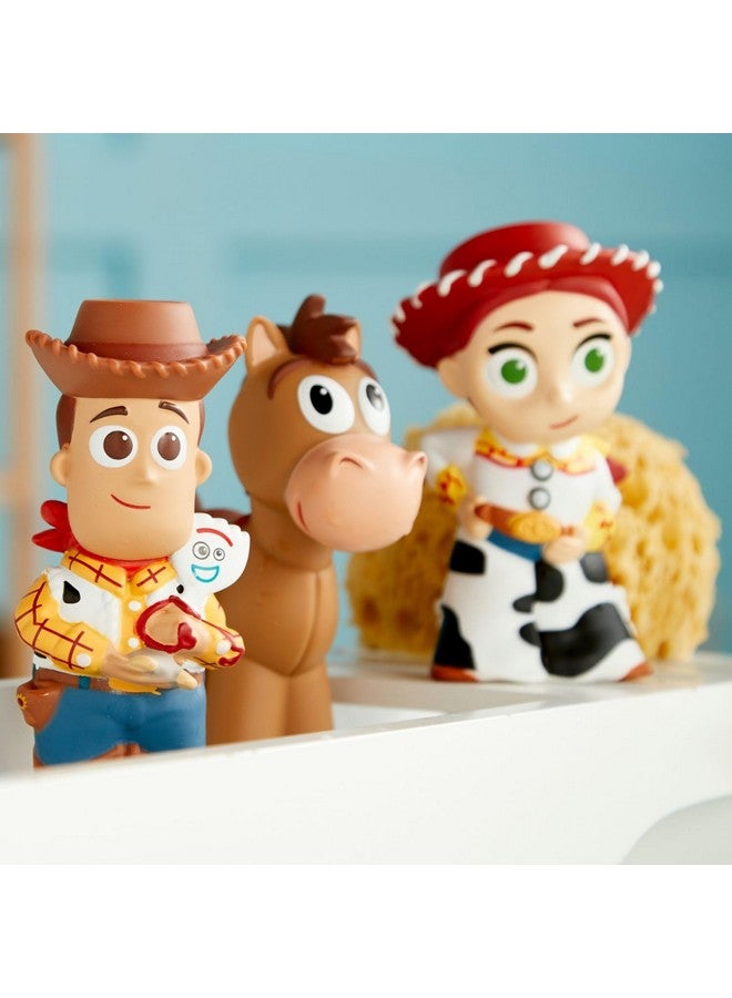 Disney store مجموعة استحمام رسمية من ديزني (قصة لعبة) - ملحقات استحمام للأطفال مع شخصيات ديزني المحبوبة - أساسيات وقت الاستحمام الملونة والممتعة للأطفال - مناسبة لجميع الأعمار - Image 2