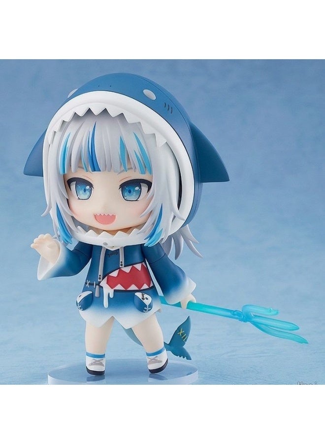 general Virtual idol hololive shark sister Kahu Gula handmade desktop decoration character model collection decoration toys gifts for family and friends - Image 2