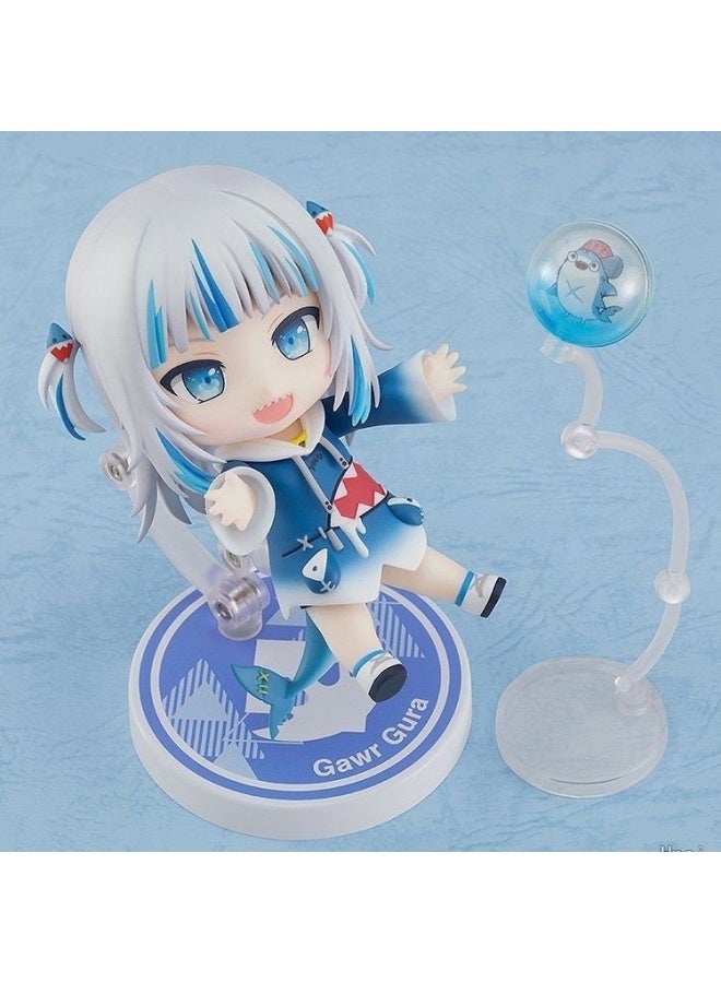 general Virtual idol hololive shark sister Kahu Gula handmade desktop decoration character model collection decoration toys gifts for family and friends - Image 5