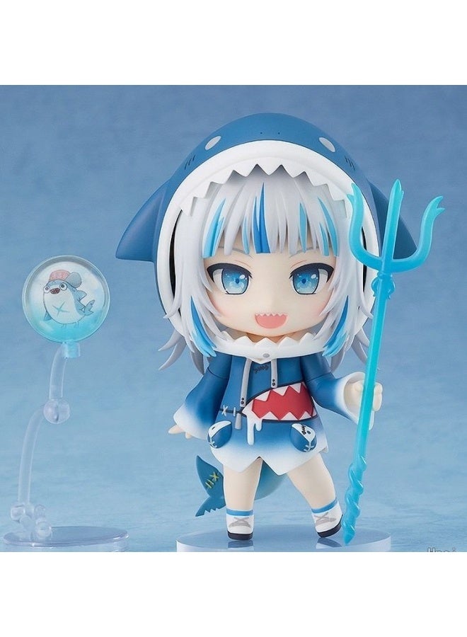 general Virtual idol hololive shark sister Kahu Gula handmade desktop decoration character model collection decoration toys gifts for family and friends - Image 1