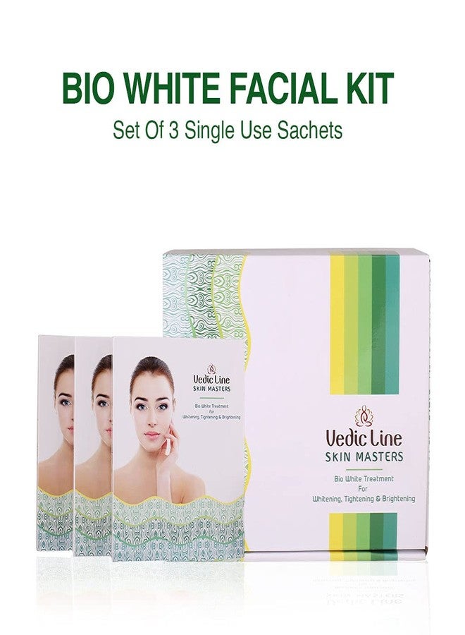 فيديك لاين مجموعة فيديكلاين سكين ماسترز بيو وايت لتفتيح وشد البشرة، للبشرة غير الموحدة اللون، والبقع، والاسمرار، مع زيت شجرة الشاي والخزامى، لمنحها مظهرًا صحيًا ومشرقًا، مجموعة من 3 أكياس للاستخدام الفردي - Image 2