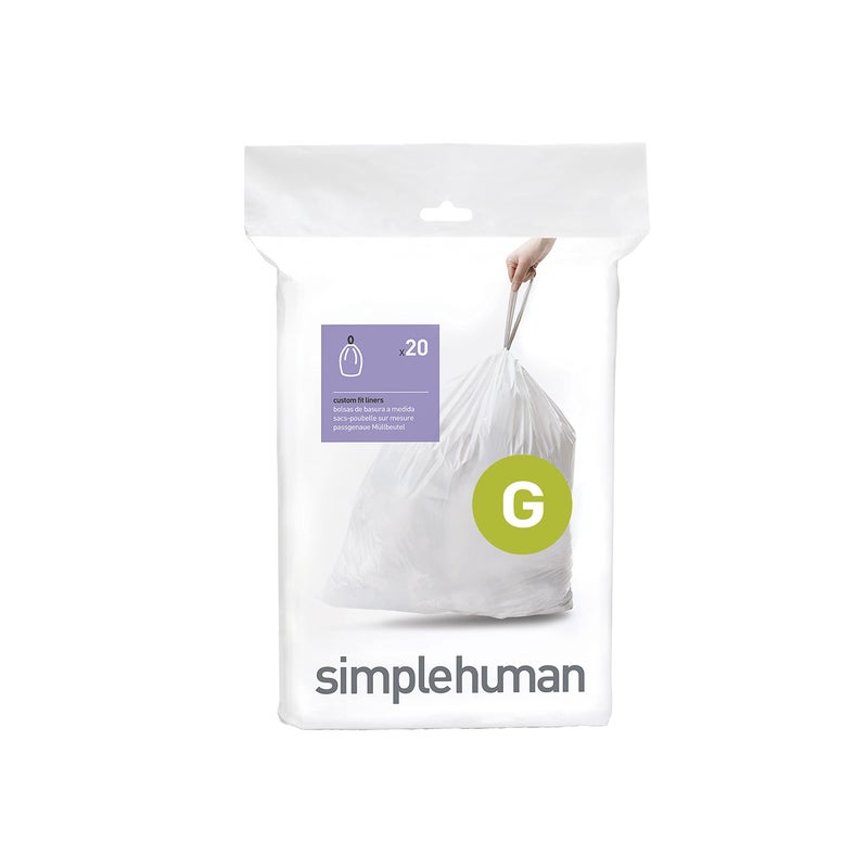 simplehuman سيمبلهومن CW0166 مبطن مخصص لحاوية القمامة G - Image 1