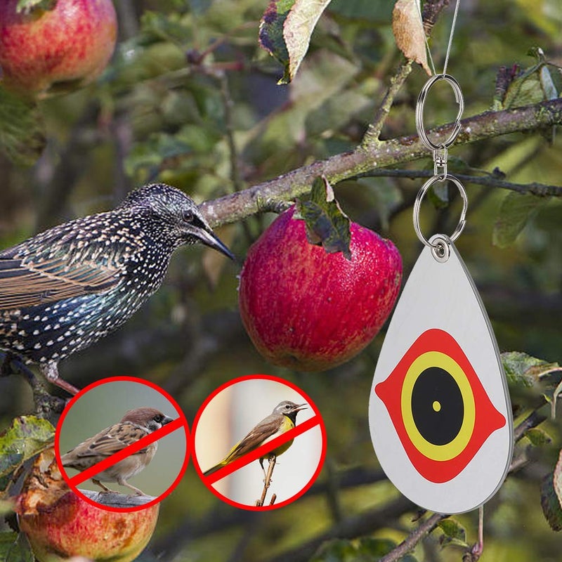 5Pcs Reflective Bird Ornaments for Garden Balcony and Orchard Decoration - Image 5