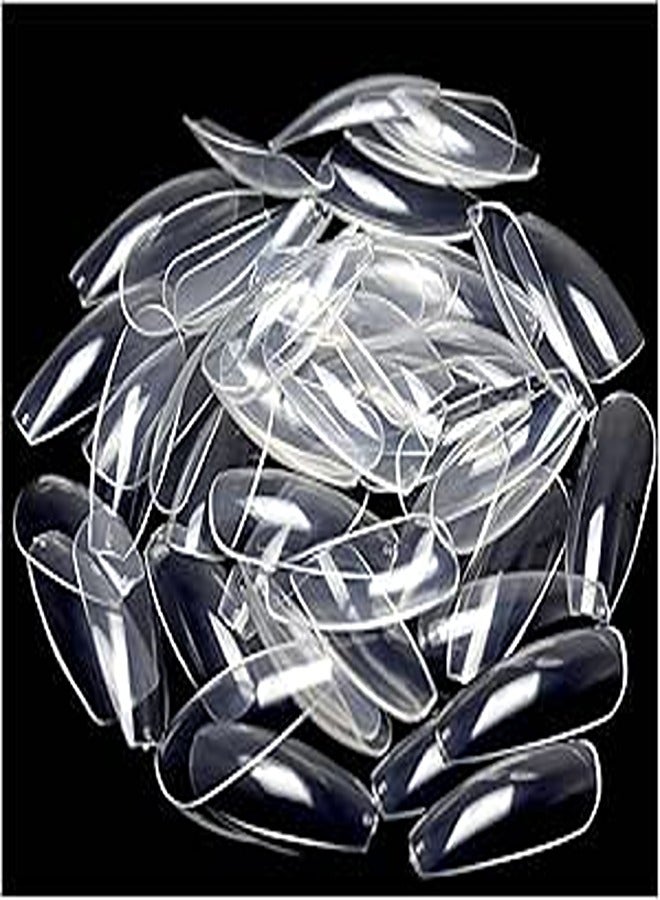 Artificial Nails (Clear, 600 Pieces)