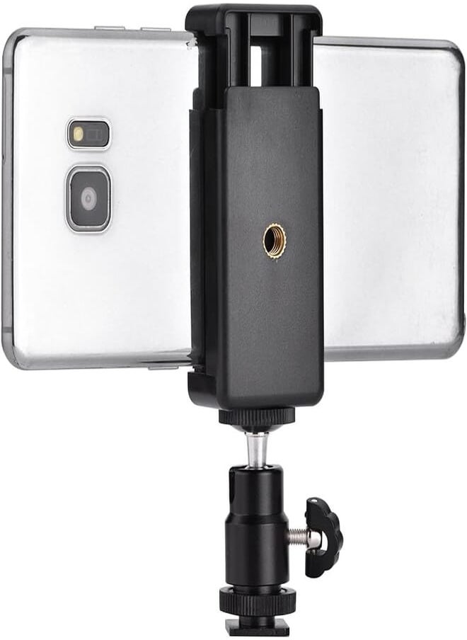 Tosuny Tosuny Camera Shoe Mount Adapter Tripod Stand with 360 Ball Heads for Mobile Phone 