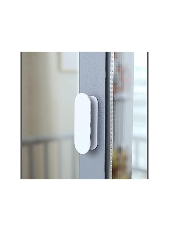 PROMASS promass Self-Stick Cabinet Handles, 4Pcs Self-Stick Instant Cabinet Drawer-Humanity Handle for Kitchen Cabinet Knobs Drawer Window Sliding Door-Wardrobe Self-Stick Push Pull Helper Handles - White  - Image 5