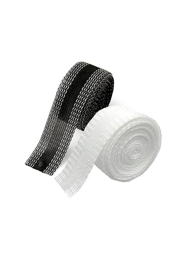 CMGTYYD 2Pcs Pants Edge Shorten Self-Adhesive Pants Mouth Paste, Permanent Washable Iron-On Hem Clothing Tape, Fabric Fusing Tape for Pants Jeans Clothes  - Image 1