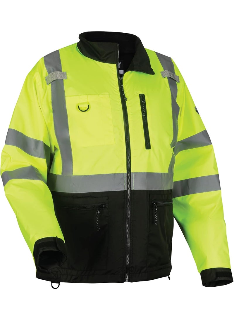 Ergodyne Ergodyne GloWear 8351 Windbreaker Jacket Hi Visibility Reflective Jackets Type R Class 3  - Image 1