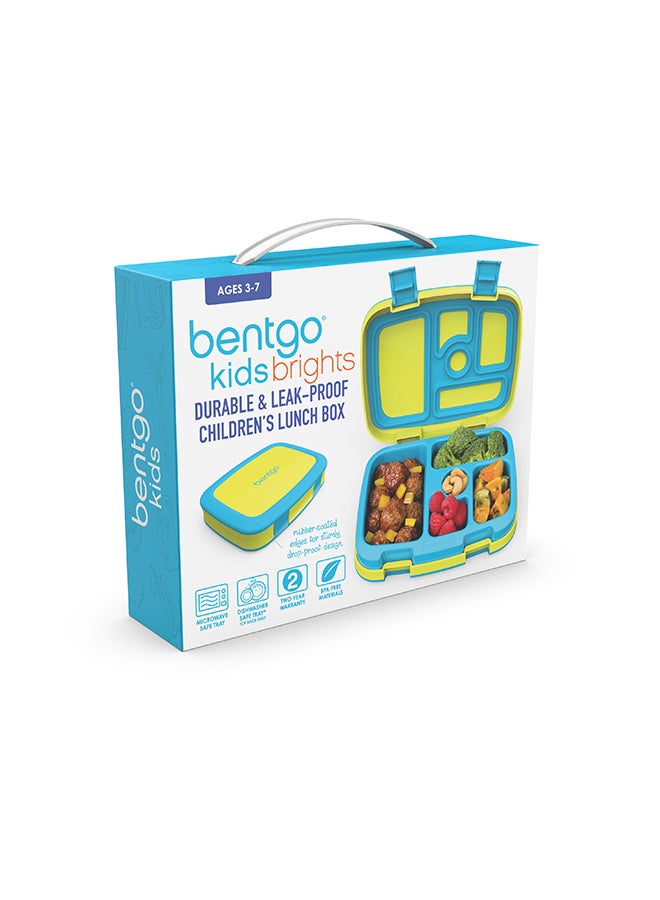 Bentgo Bento Style Kids Brights Lunch Box - Citrus Yellow - Image 2