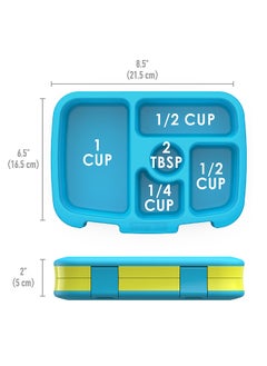Bentgo Bento Style Kids Brights Lunch Box - Citrus Yellow  - Image 5