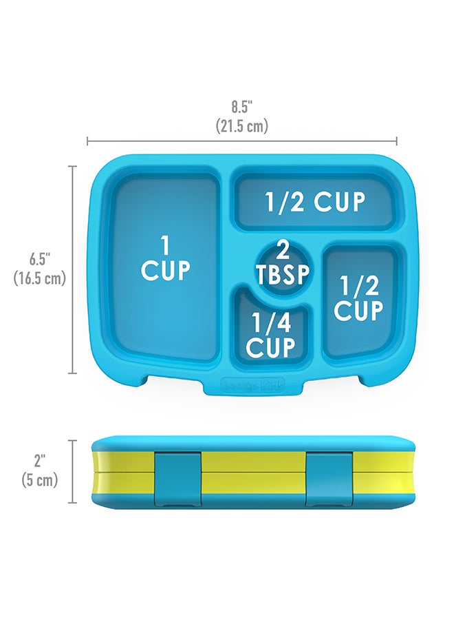 Bentgo Bento Style Kids Brights Lunch Box - Citrus Yellow - Image 5
