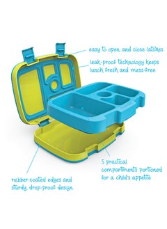 Bentgo Bento Style Kids Brights Lunch Box - Citrus Yellow  - Image 4