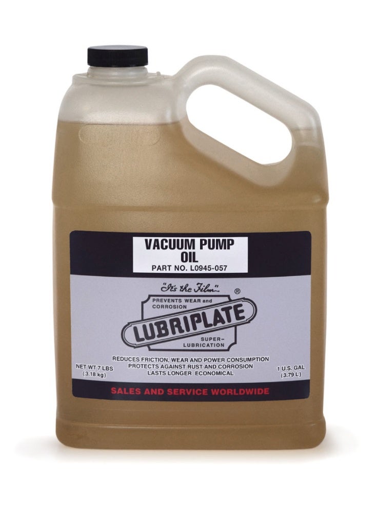 LUBRIPLATE VACUUM PUMP OILS;L0945-057; 1 Gallon Jugs/L0945-057 VAC. PUMP OIL,1 GAL