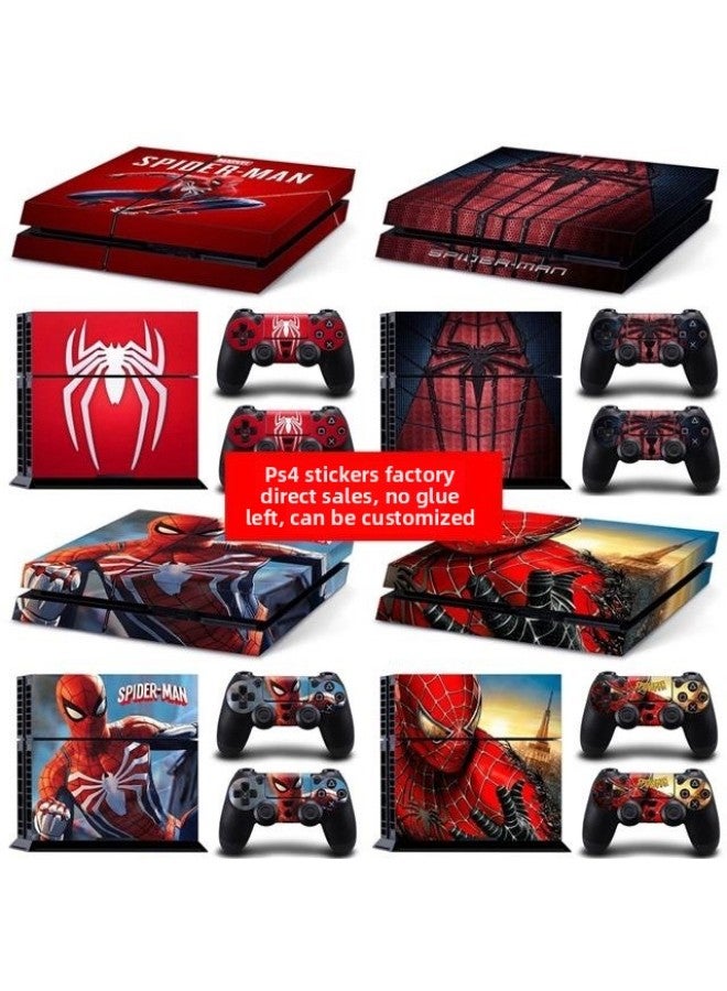 PS4 Film PS4 Old Type 10 Type 11 Type 12 Sticker PS4 Body Sticker Ps4 Spider Man Sticker-Color:TN-PS4-20107 - Image 2