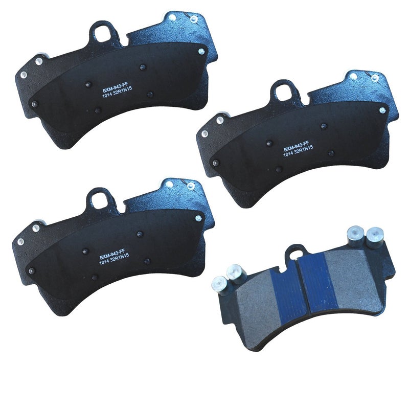 Bendix Premium SBM1014 SemiMetallic Front Brake Pads for Audi Q7 20152007 Porsche Cayenne 20062003 Cayenne 20092008 Volkswagen Touareg 20082004 Touareg 2010
