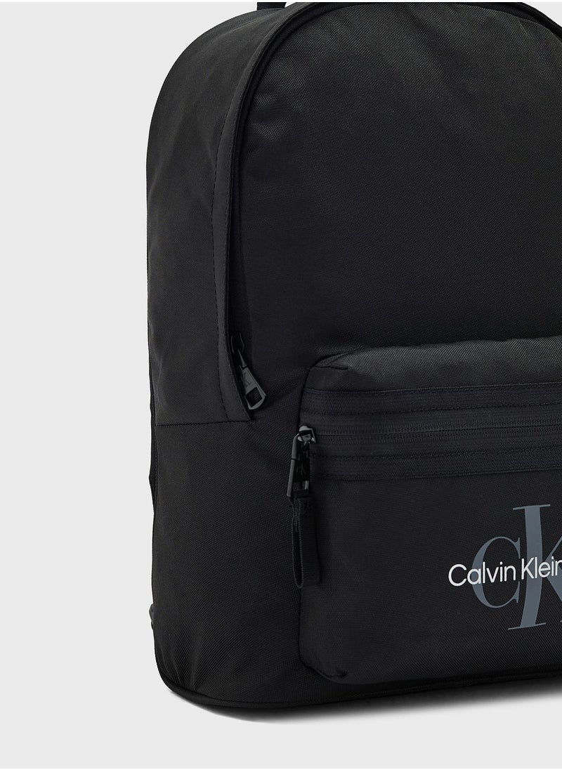 Calvin Klein Jeans - Front Pocket Zip Backpack - Image 1