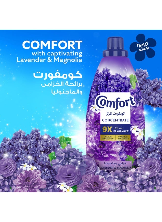 Comfort Concentrated 9X Fragrance Fabric Softener Lavender & Magnolia 1.5L - Image 4
